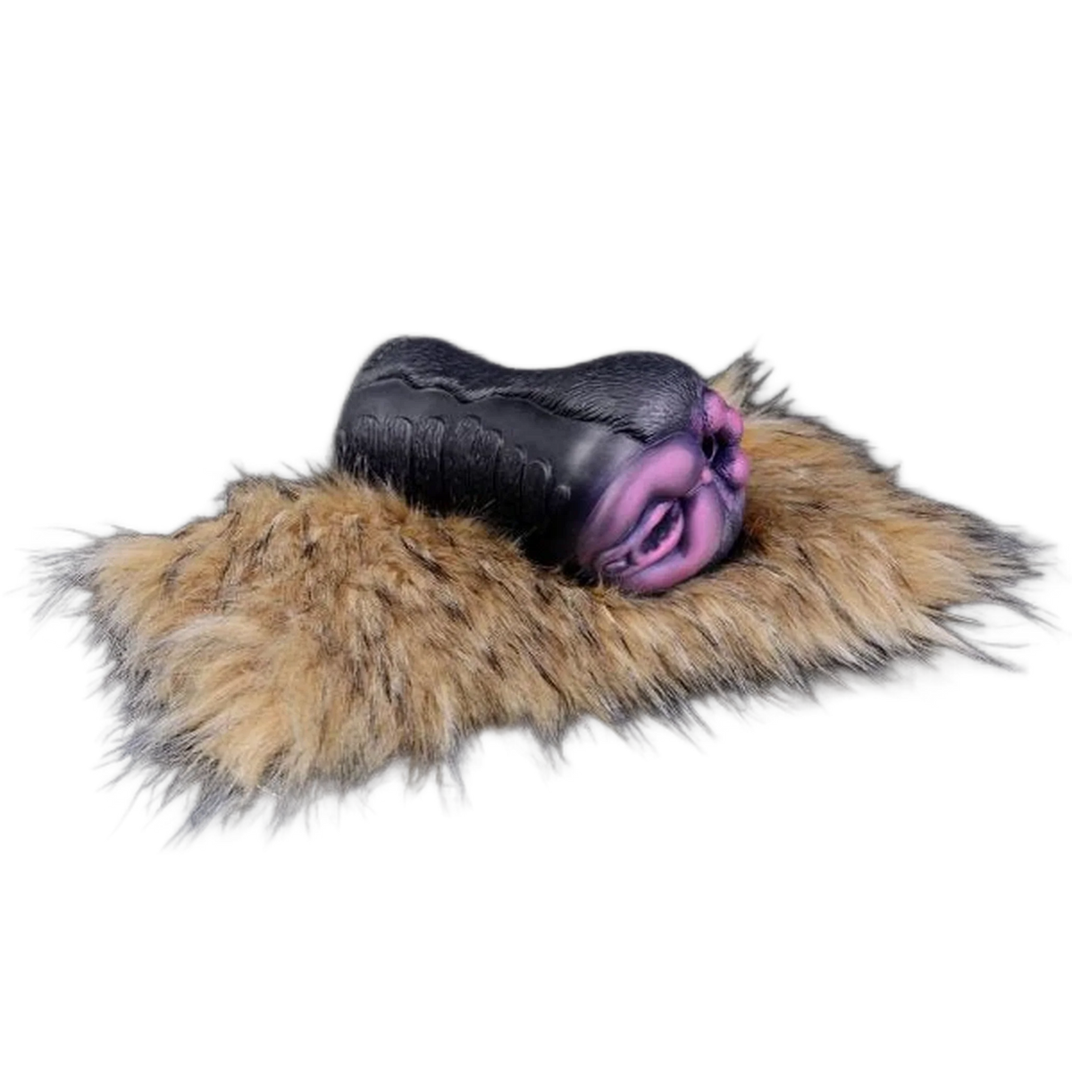 Velvet cat Silicone Vaginal Pussy Toy Furry Masturbator For Men