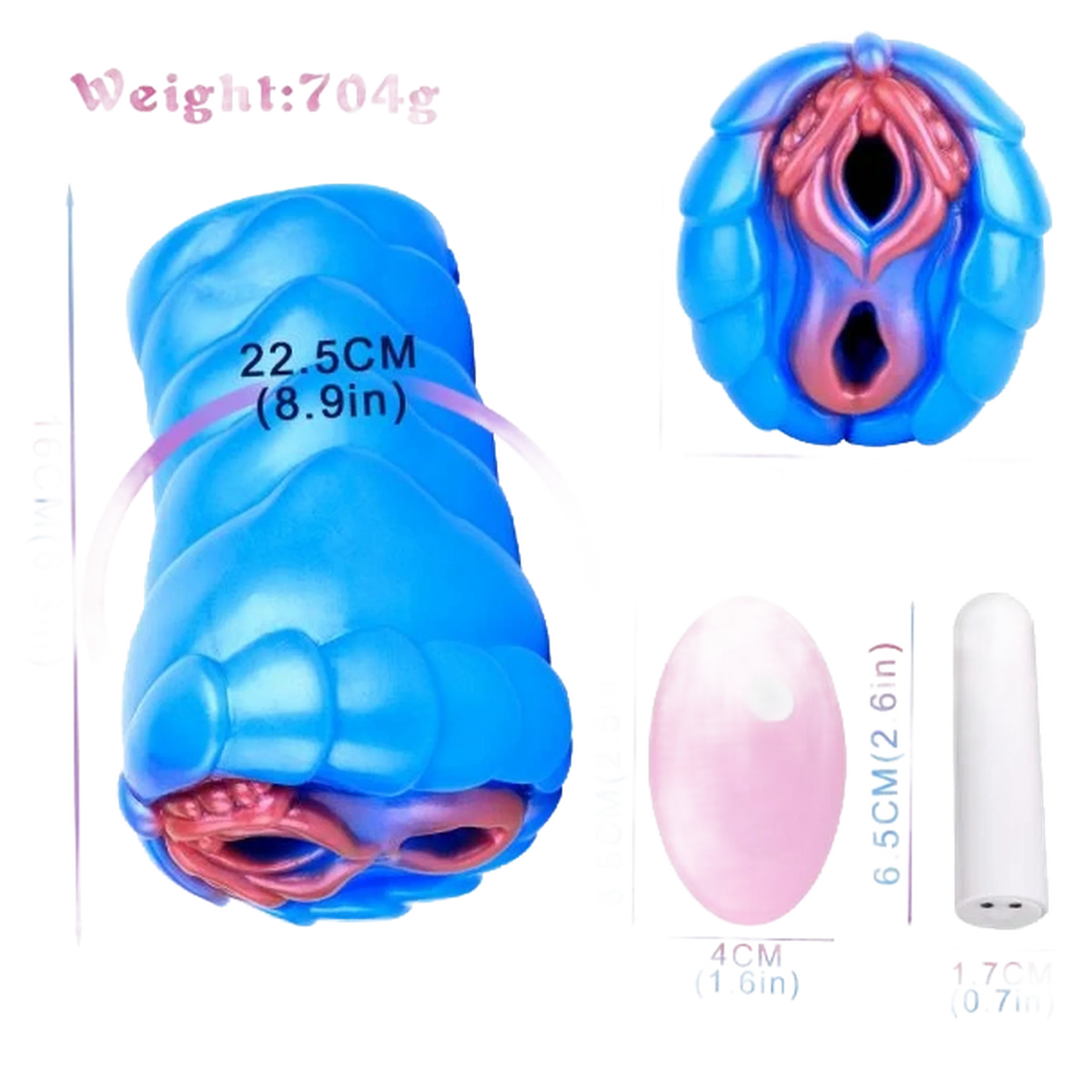 Vibrating fantasy Masturbator