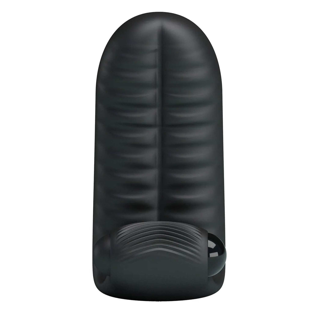 Vibratore DOPPIO da dita con stimolatore clitorideo