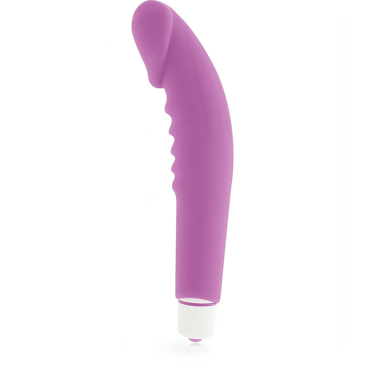 Vibratore Design A Forma Fallica Con Scanalature Stimolanti