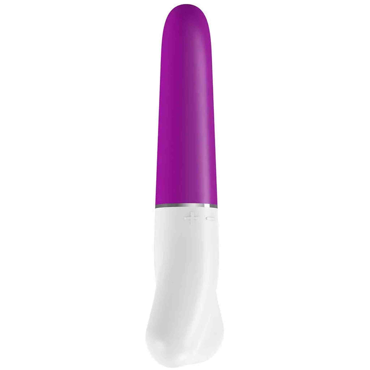 Vibratore bastoncino OVO D1 viola e bianco con controllo intensità