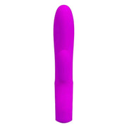 Vibratore Design in silicone Elmer - 12 modalità di vibrazione, Ricaricabile, Viola