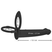 Vibratore Doppia Penetrazione con Comando Wireless