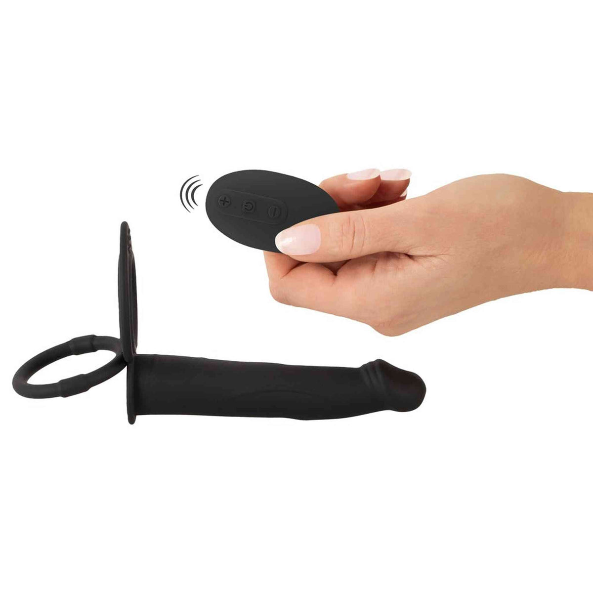 Vibratore Doppia Penetrazione con Comando Wireless