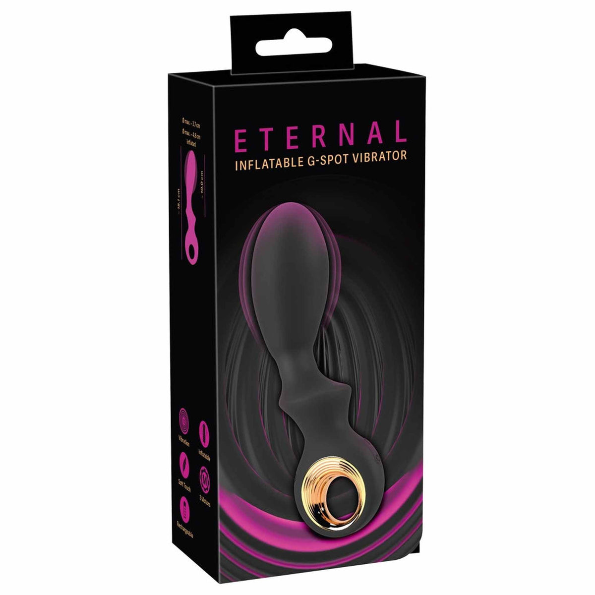 Vibratore Punto G in Silicone Gonfiabile