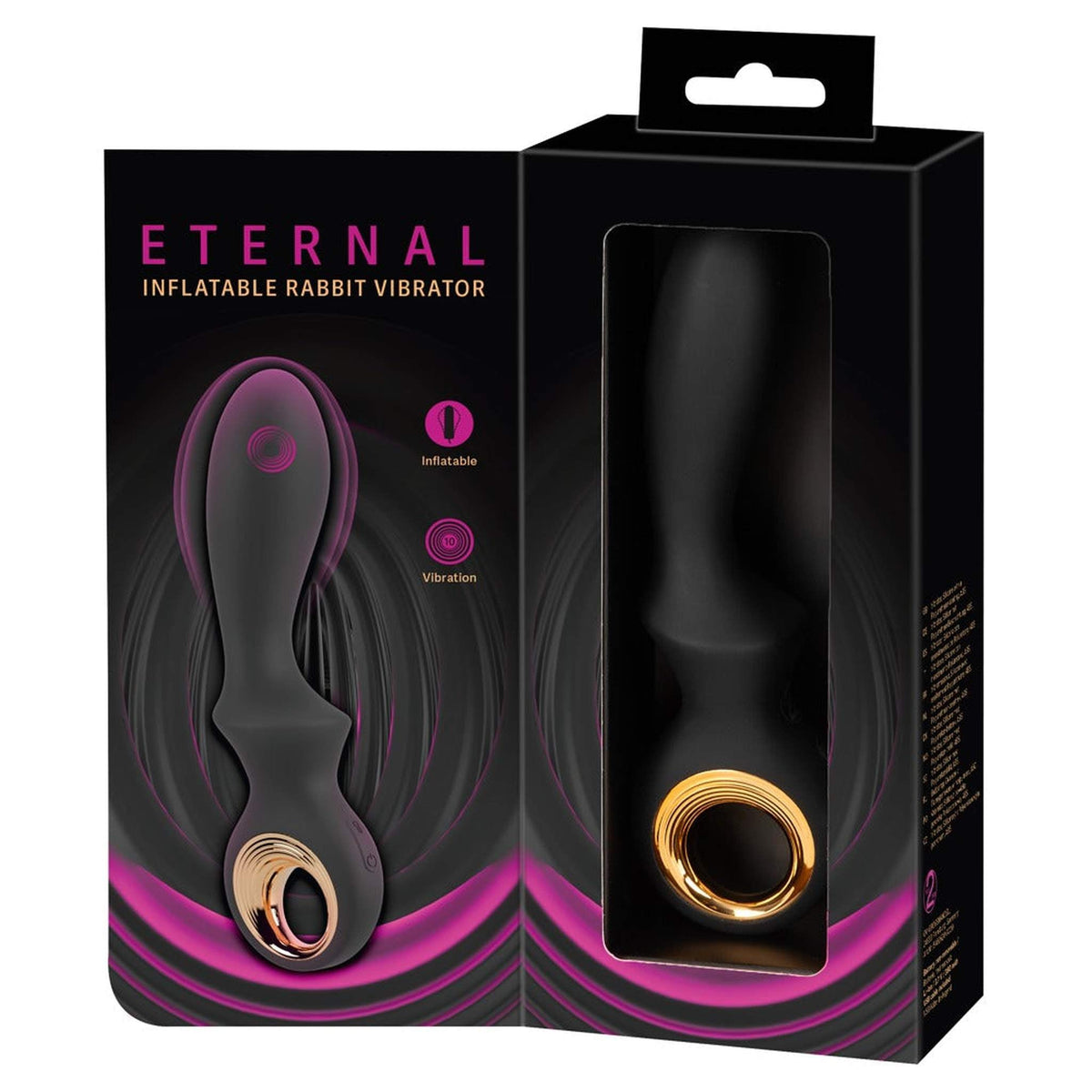 Vibratore Punto G in Silicone Gonfiabile