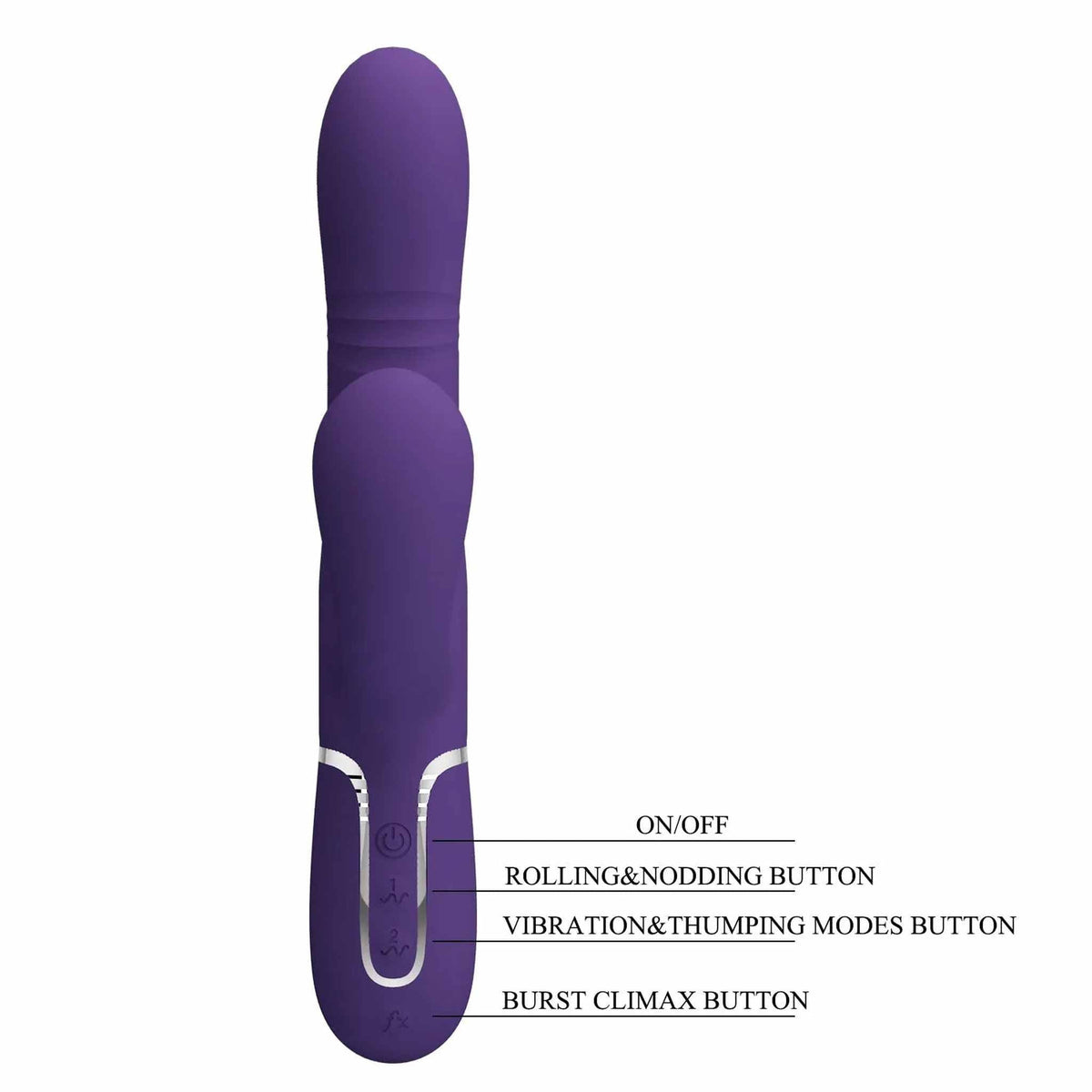 Vibratore Rabbit 4 Motori