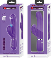 Vibratore Rabbit e Succhiaclitoride con Pulsazione