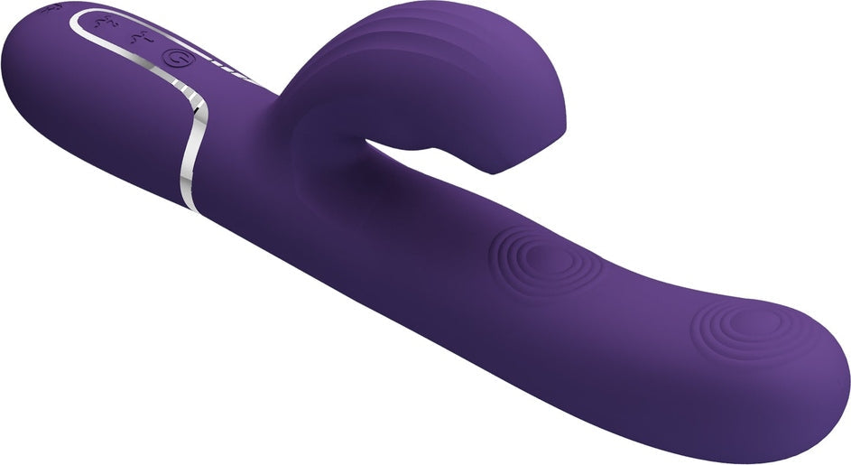 Vibratore Rabbit e Succhiaclitoride con Pulsazione