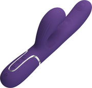 Vibratore Rabbit e Succhiaclitoride con Pulsazione