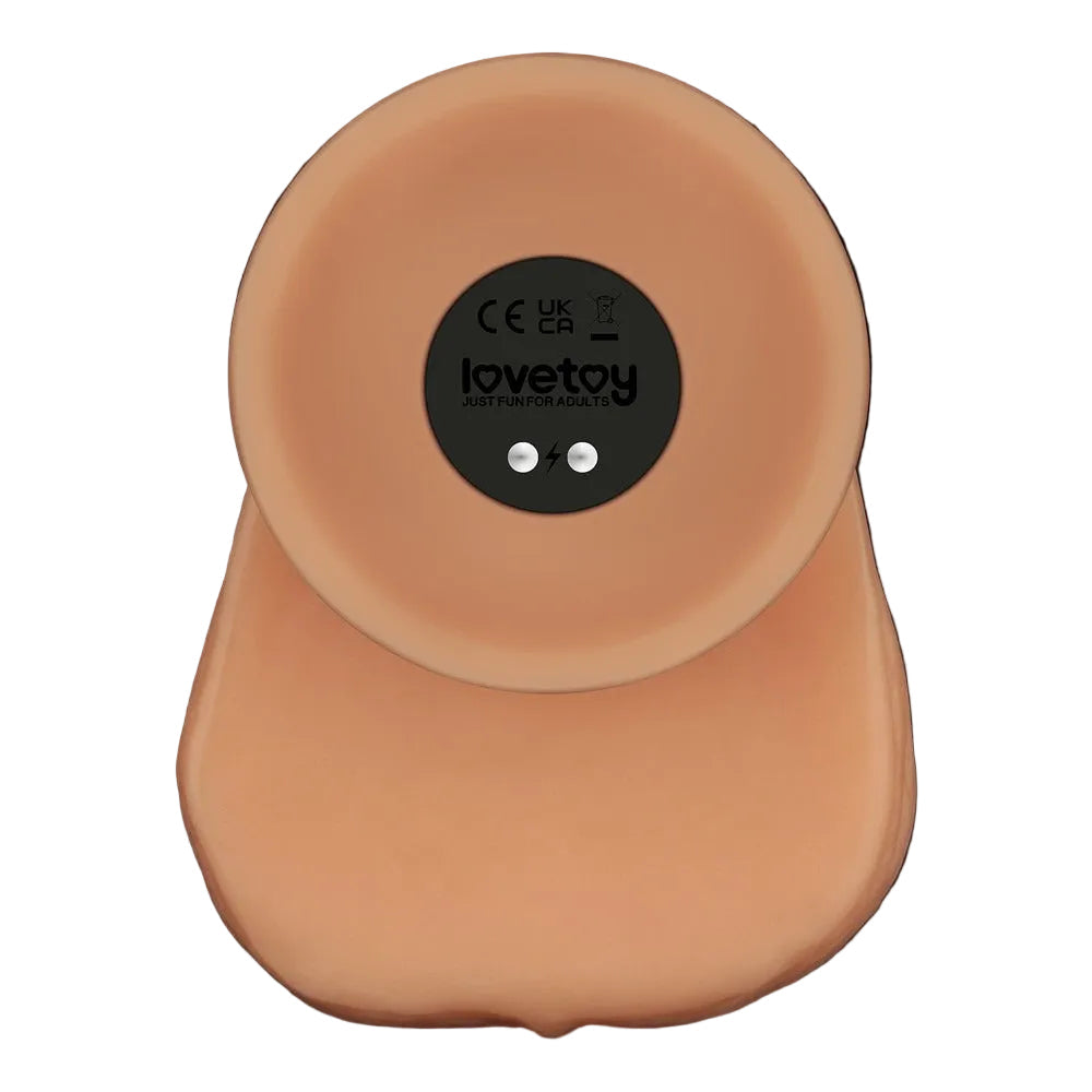 Vibratore Realistico con Pene e Testicoli 11″