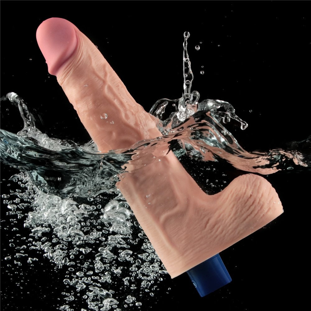 Vibratore Realistico con Testicoli 25.3 cm