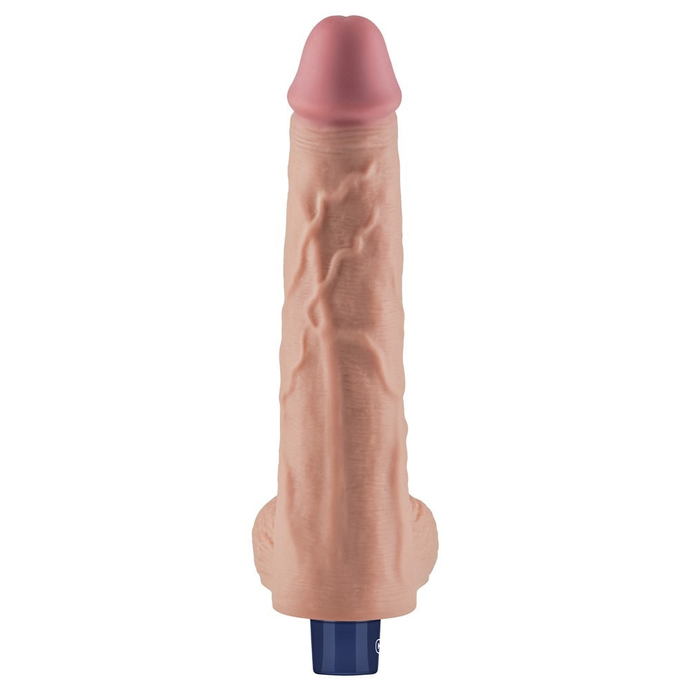 Vibratore Realistico con Testicoli 25.3 cm