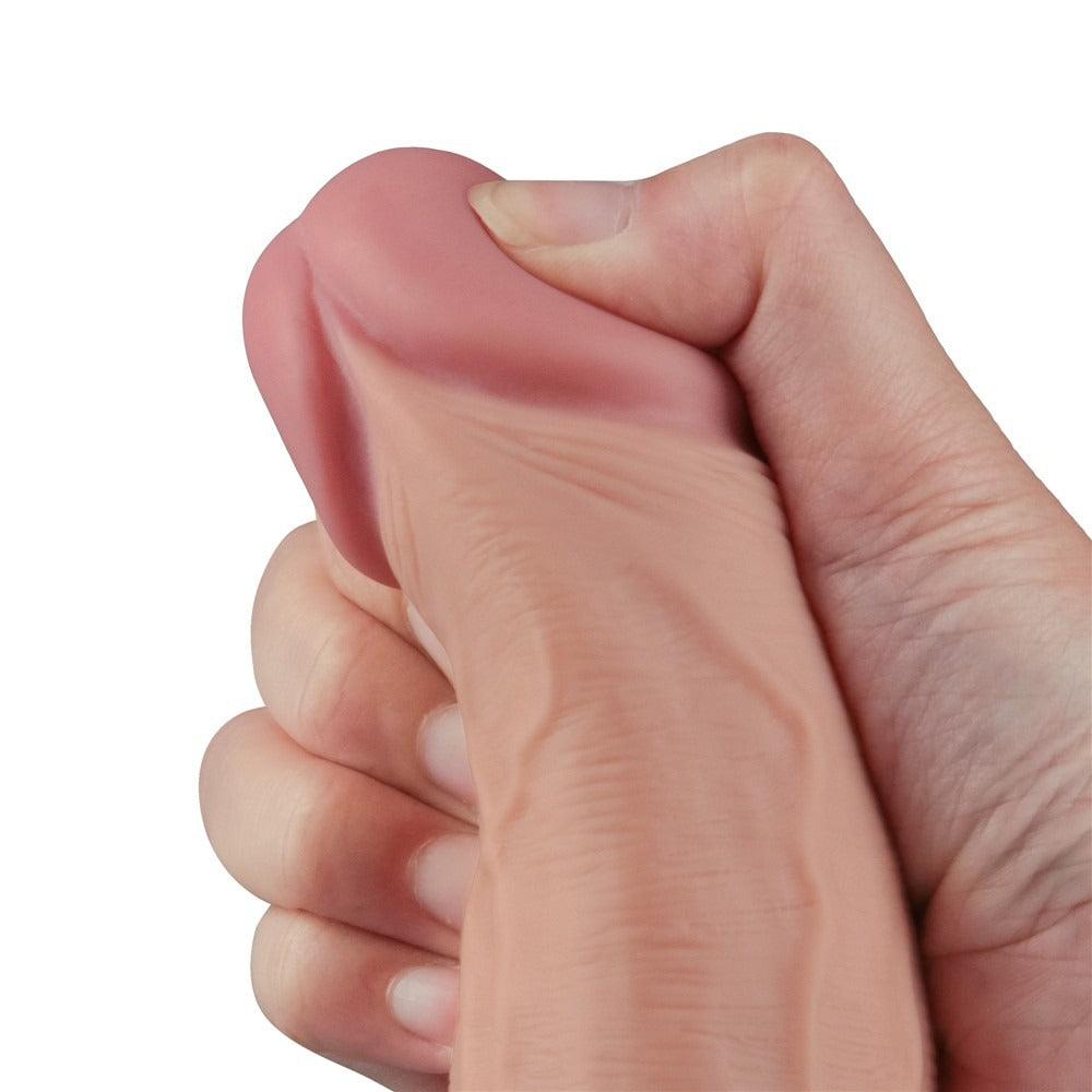 Vibratore Realistico con Testicoli 25.3 cm