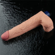 Vibratore Realistico con Testicoli 25.3 cm
