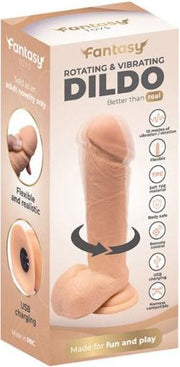 Scatola imballaggio Vibratore Super Soft Con Ventosa Fantasy Toys con icone USB e controllo remoto