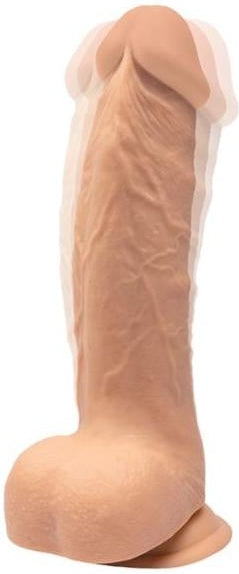 Vibratore Super Soft Con Ventosa 22 cm