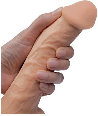 Vibratore Super Soft Con Ventosa 22 cm