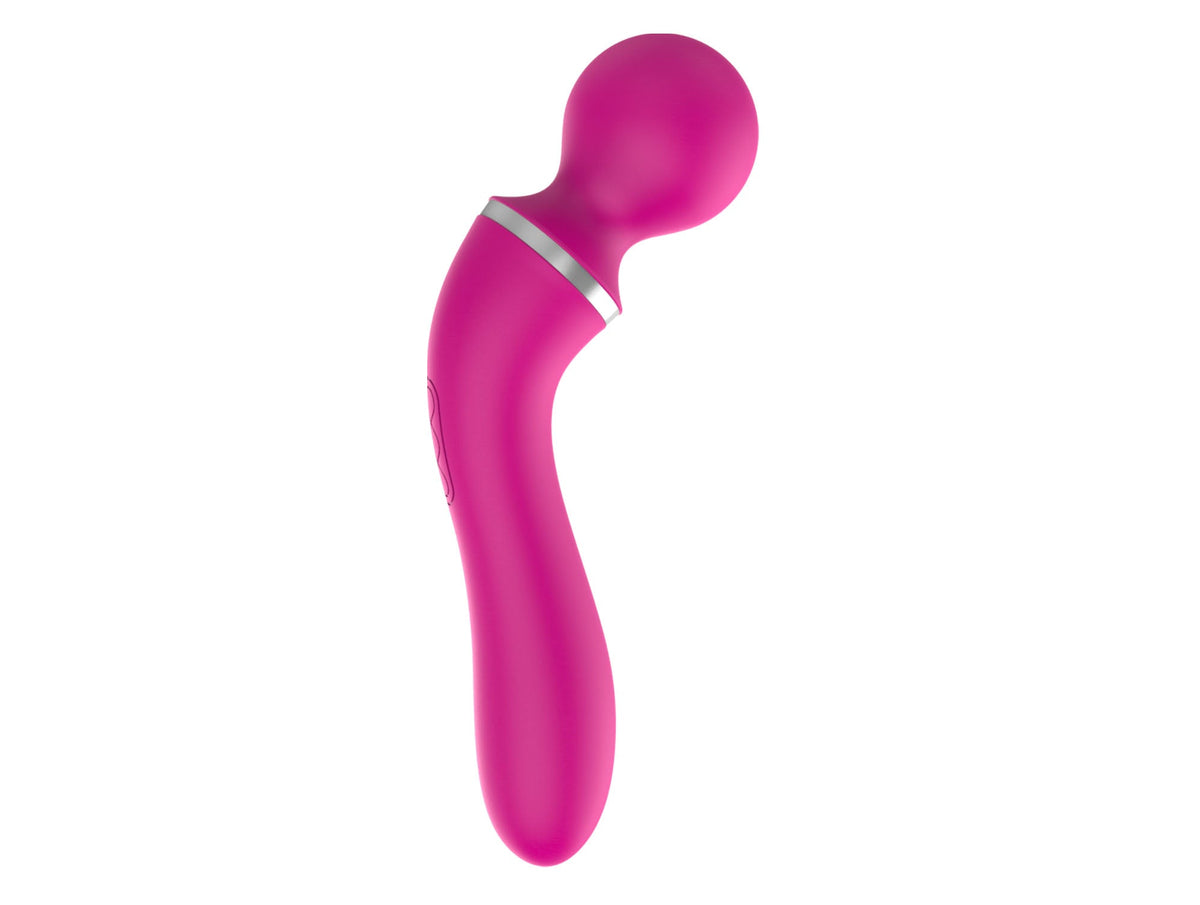 Vibratore Vaginale e Wand Clitorideo con Testina di Precisione
