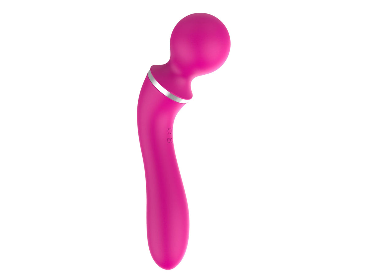 Vibratore Vaginale e Wand Clitorideo con Testina di Precisione
