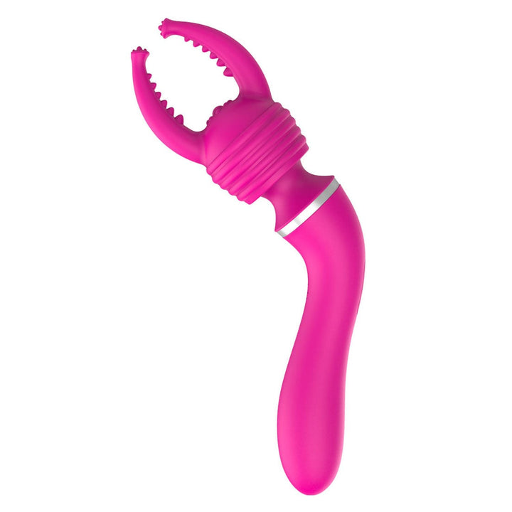 Vibratore Vaginale e Wand Clitorideo con Testina di Precisione