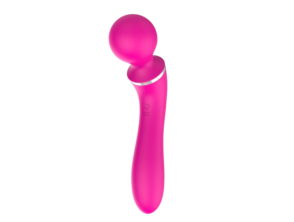 Vibratore Vaginale e Wand Clitorideo con Testina di Precisione