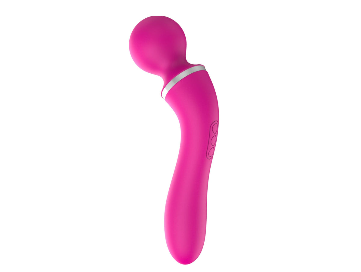 Vibratore Vaginale e Wand Clitorideo con Testina di Precisione