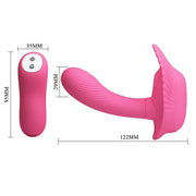 Vibratore Wireless Doppia Stimolazione Interno/Esterno - 30 modalità di vibrazione, Ricaricabile