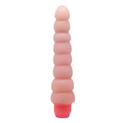 Vibratore a spina modulabile silicone morbido rosa carne