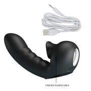 Vibratore da Fingering con 12 modalità di vibrazione e 3 di Tickling