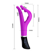 Vibratore design doppia funzione - Basil