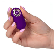 Telecomando compatto wireless per vibratore coppia silicone viola