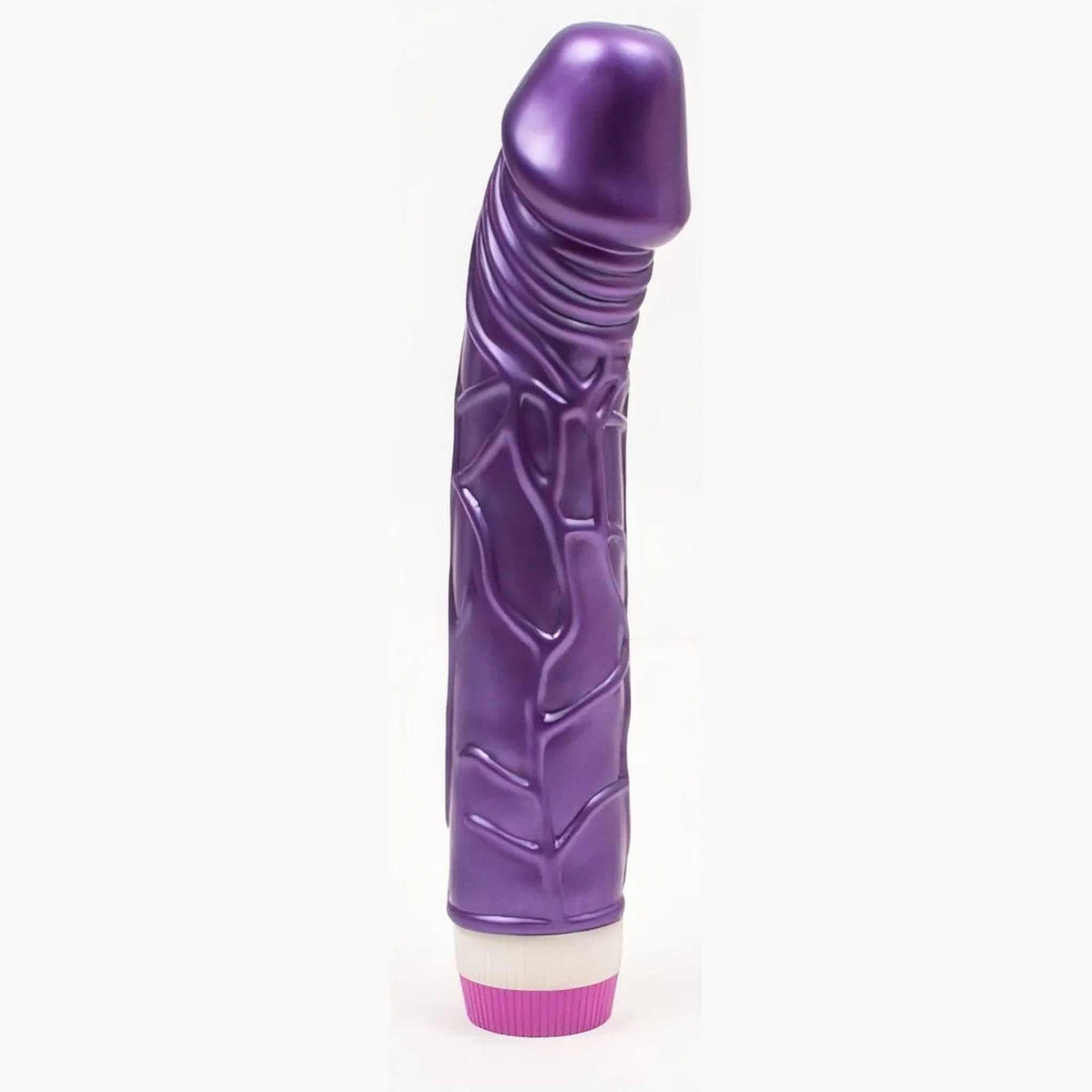 Vibratore realistico BIG multispeed - Viola