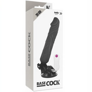 Scatola vibratore Base Cock Twix System nero con telecomando