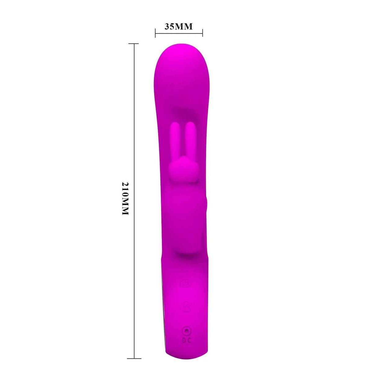 Webb Vibratore Rabbit in silicone 12 diverse velocità