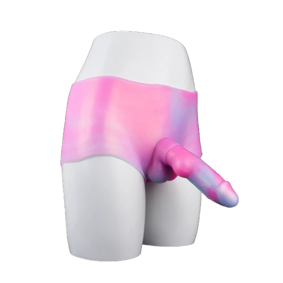 Weiner Dog Dildo Silicone Leather Pants