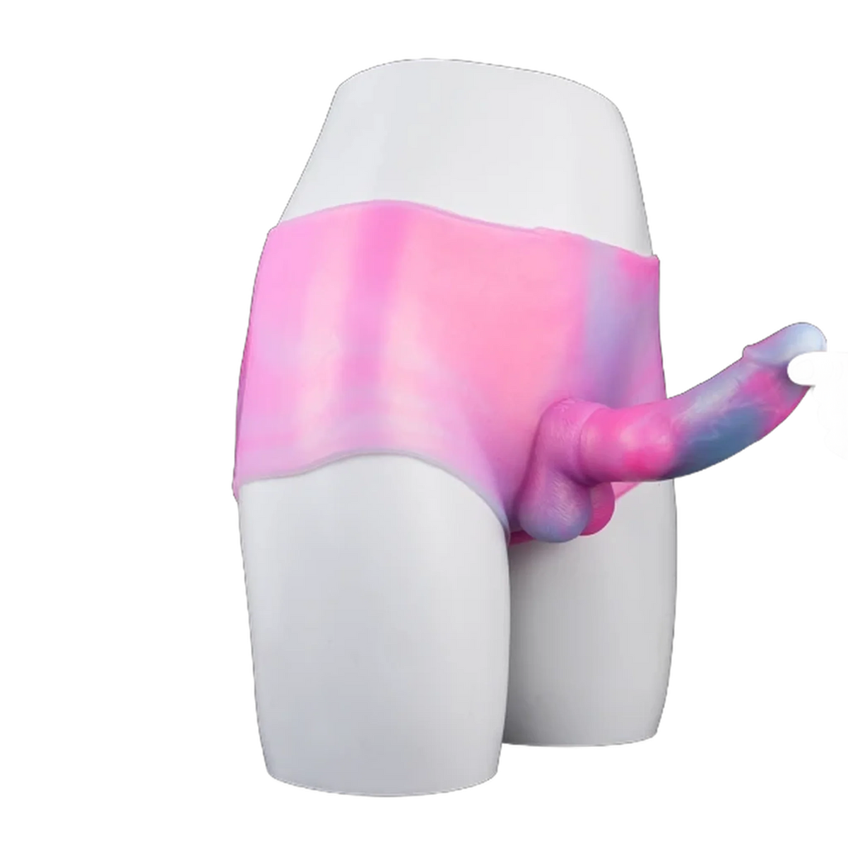 Weiner Dog Dildo Silicone Leather Pants