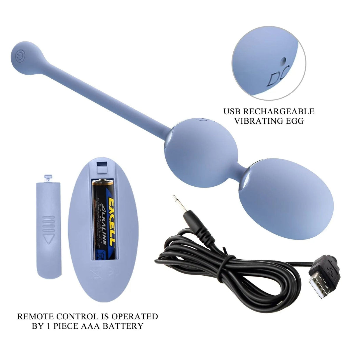 Willies Palline vibranti wireless con 12 modalità di vibrazione