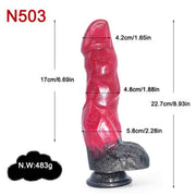 Wolf Cater penis Monster dildo sex toy for men
