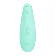 Womanizer Classic 2 verde acqua chiaro vista frontale design ergonomico
