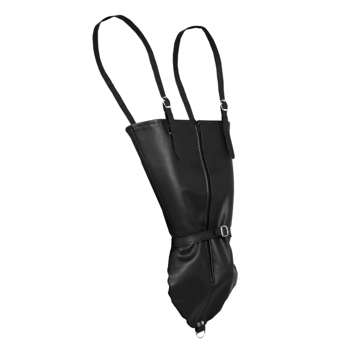 Zip-up Full Sleeve Arm Restraint - Black