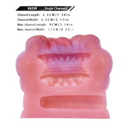 leopard silicone Fantasy Masturbators