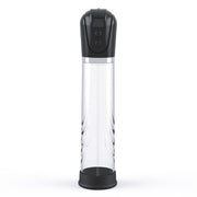 Pompa pene elettrica con incisioni onde e scale misurazione millilitri