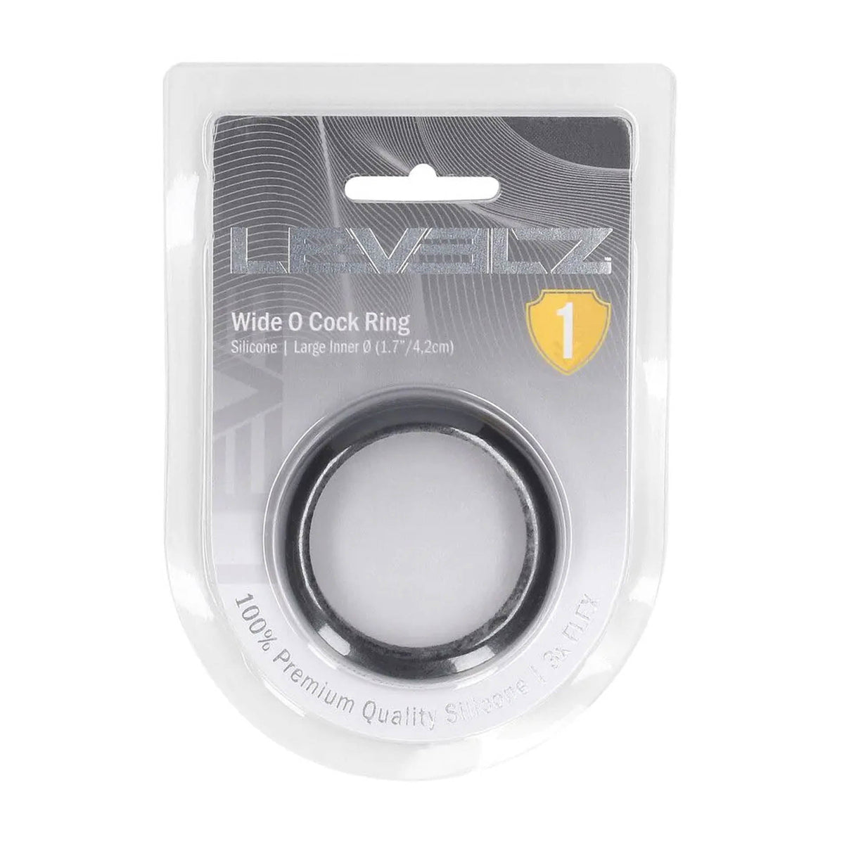 Wide O Anello Fallico in Silicone 42 mm
